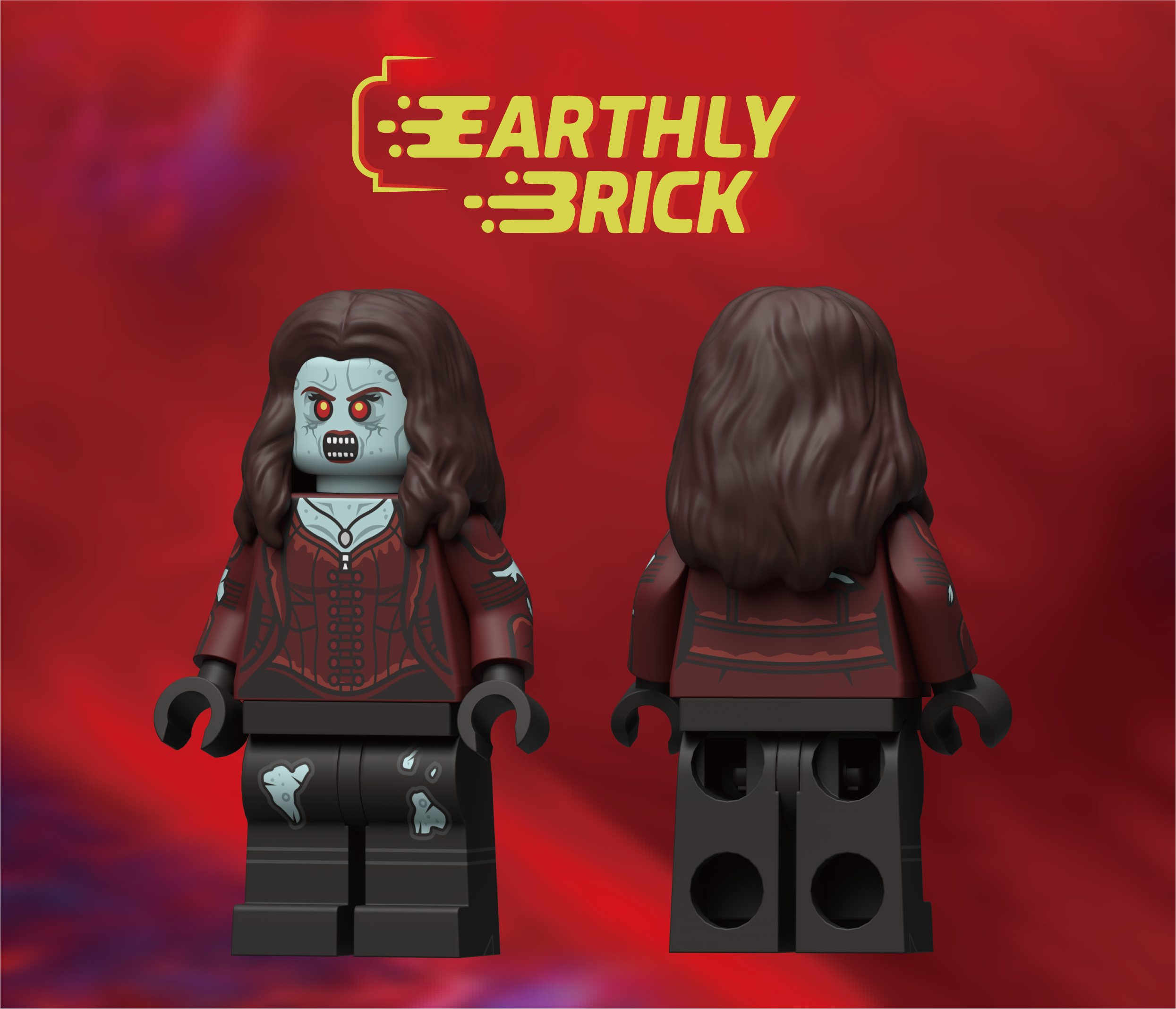 【預訂】【Earthly brick】殭屍緋紅女巫