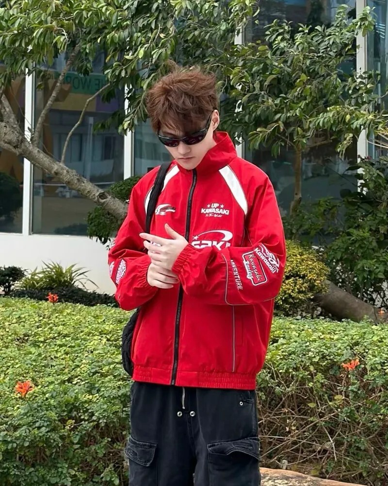 KTQ STORE ‧ 預購 Kawasaki 賽車 美式 復古 風衣外套 4色