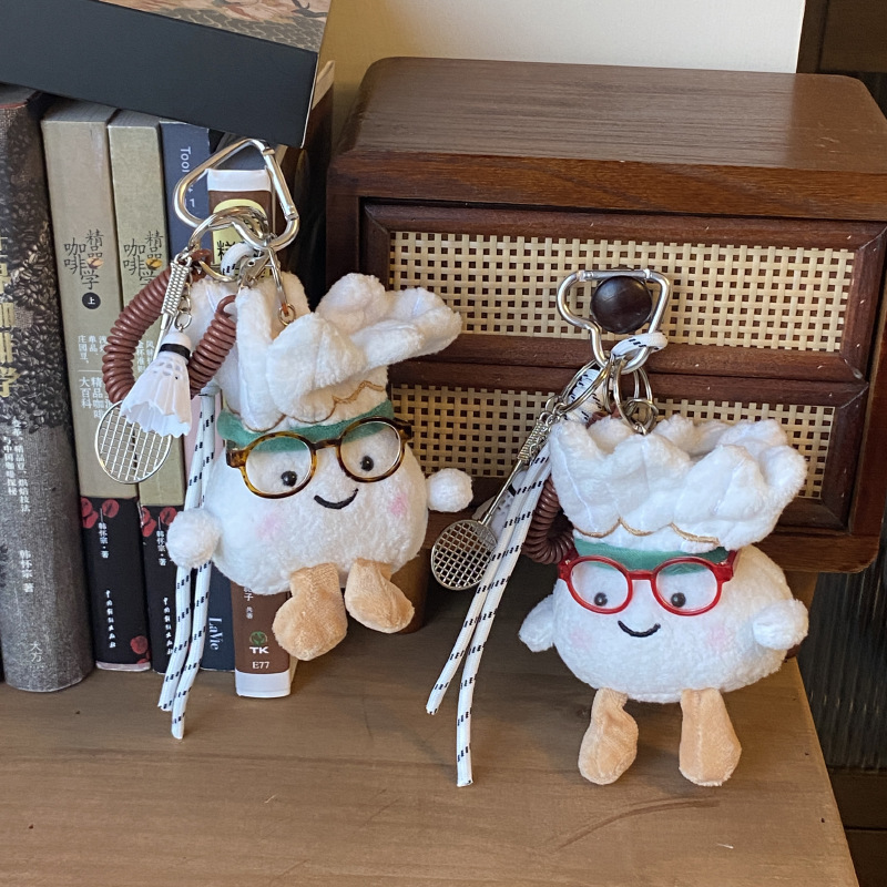 《6188》可愛羽毛球毛絨掛飾