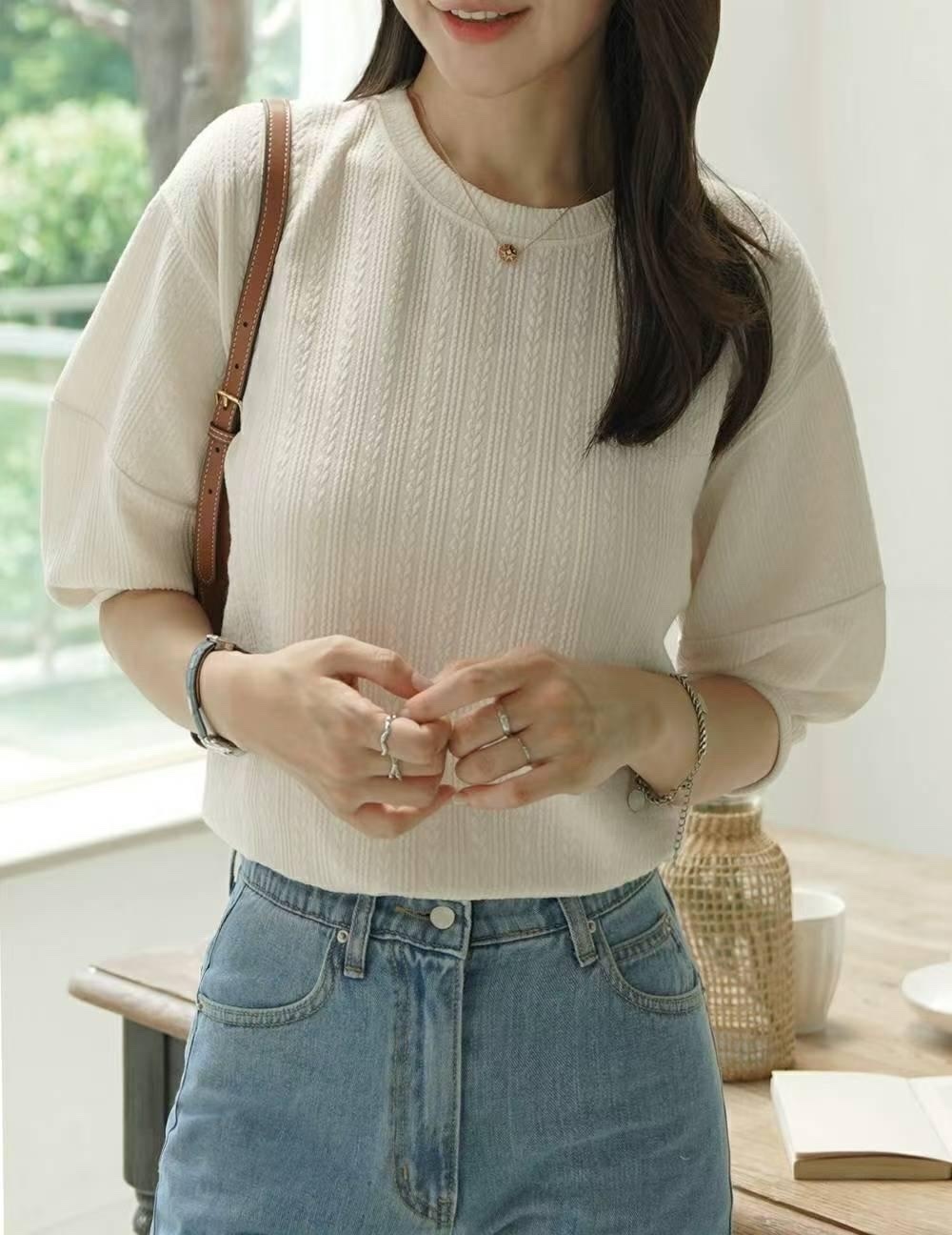 韓國KKAM暗紋top~102C