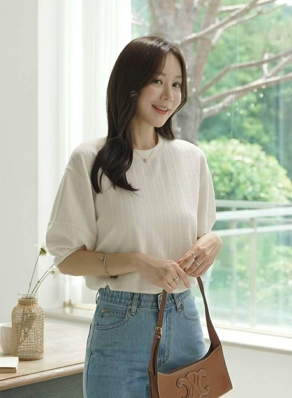 韓國KKAM暗紋top~102C