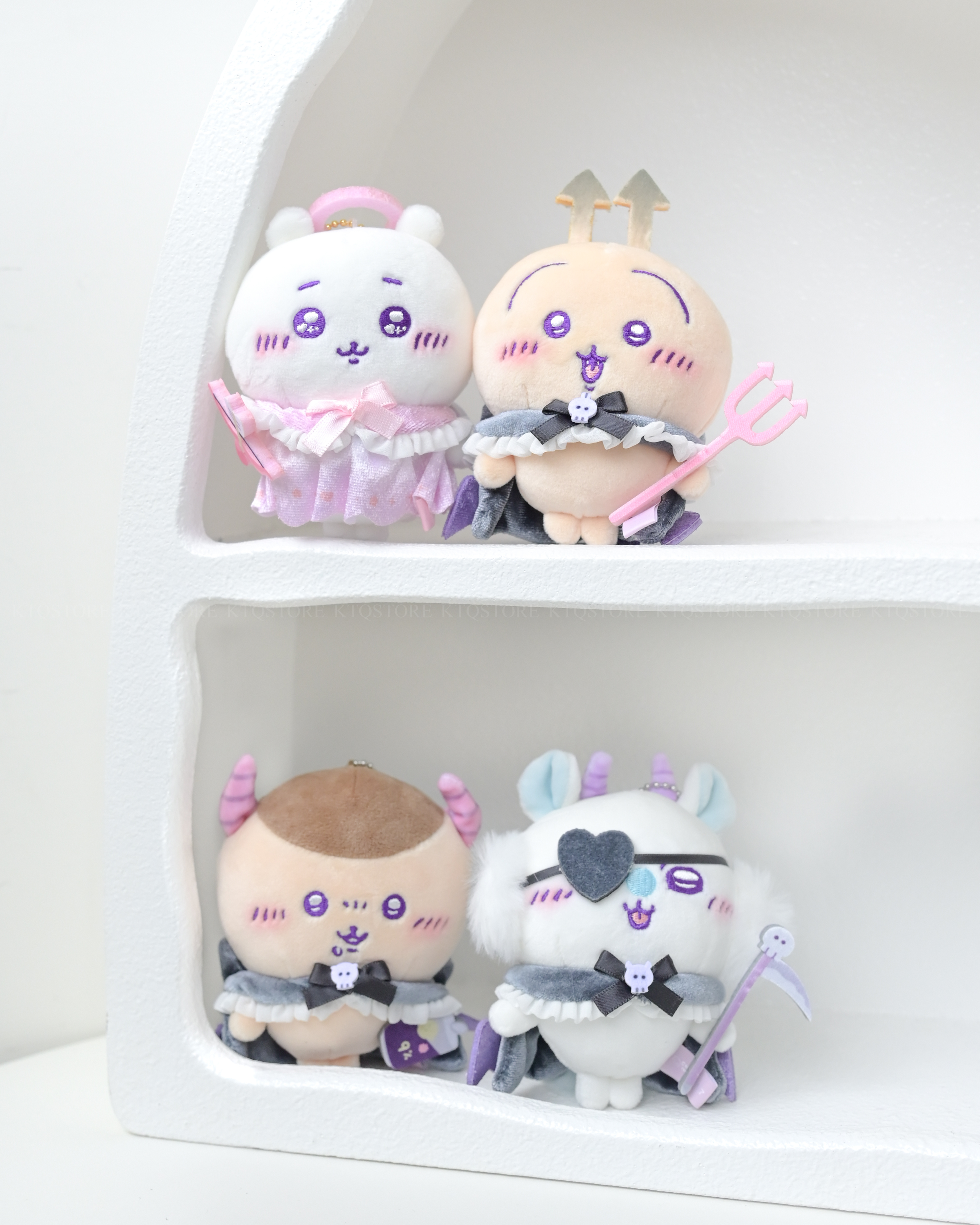 KTQ STORE ‧ 日本 天貓旗艦店 Chiikawa 吉伊卡哇 天使/惡魔 善/惡 系列 吊飾 娃娃