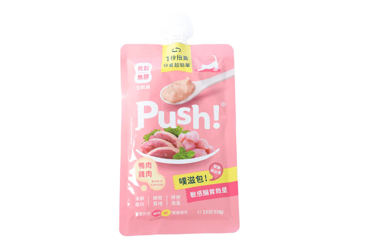 Push! 噗滋包-櫻桃鴨味 (低敏配方)(110g)