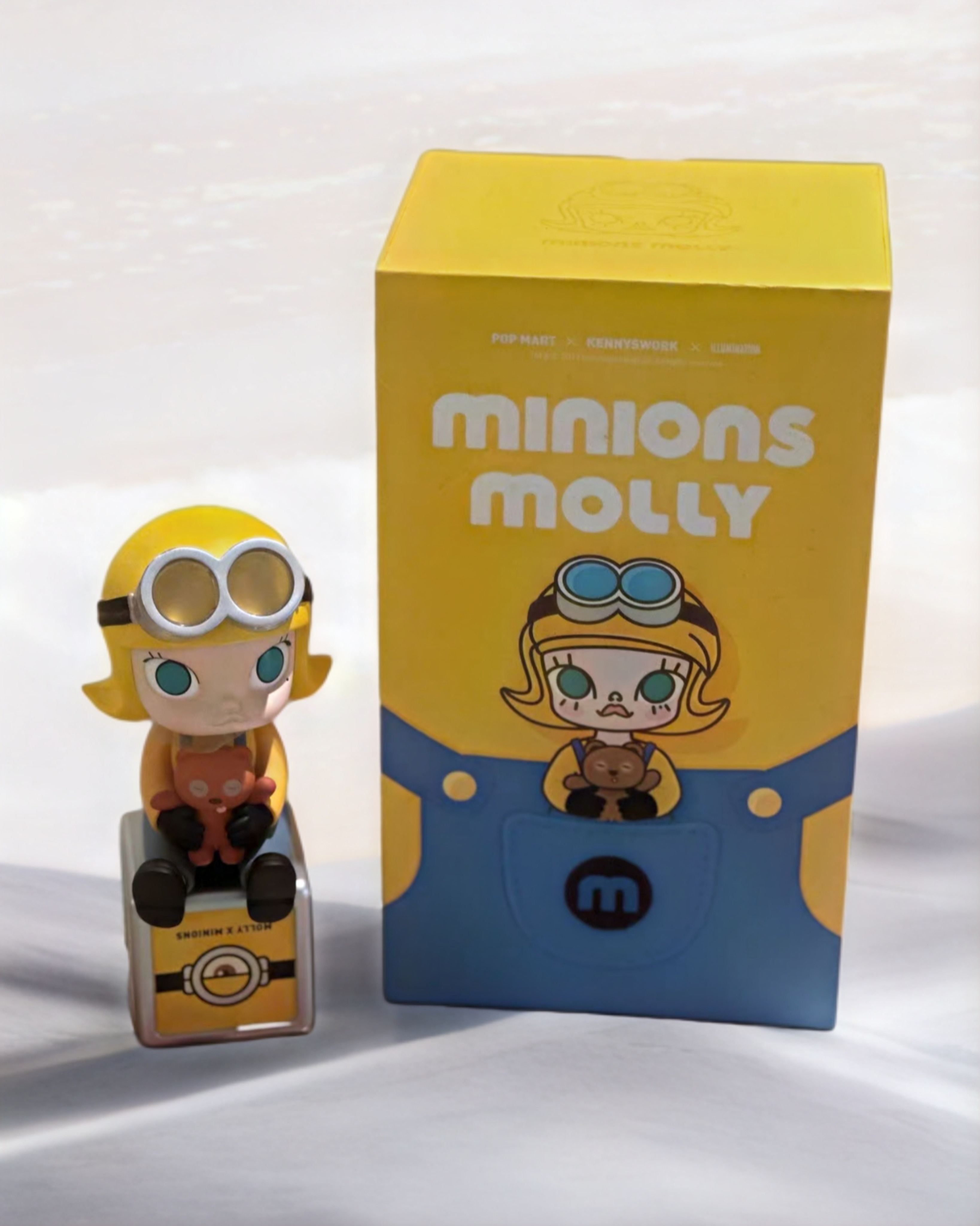 Molly 小黃人手辦擺設17cm