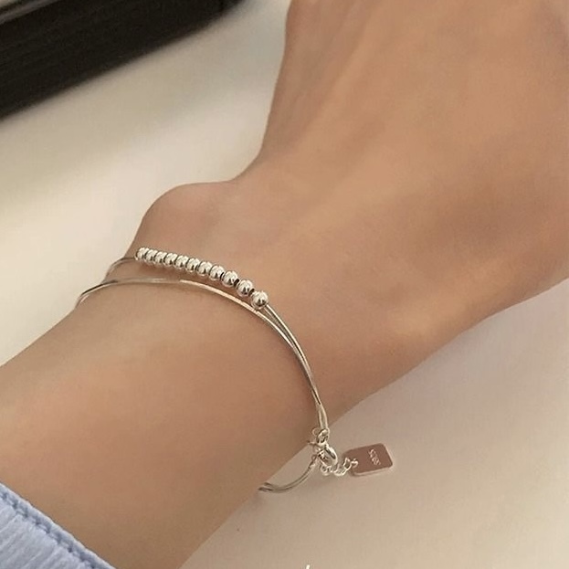 Beaded Double Layer Bracelet