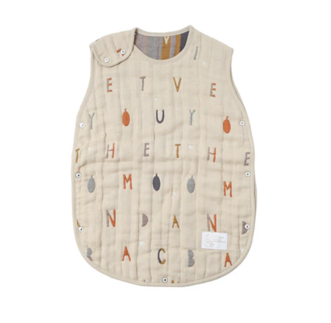 日本製 10mois 六重紗棉質羊毛睡袋