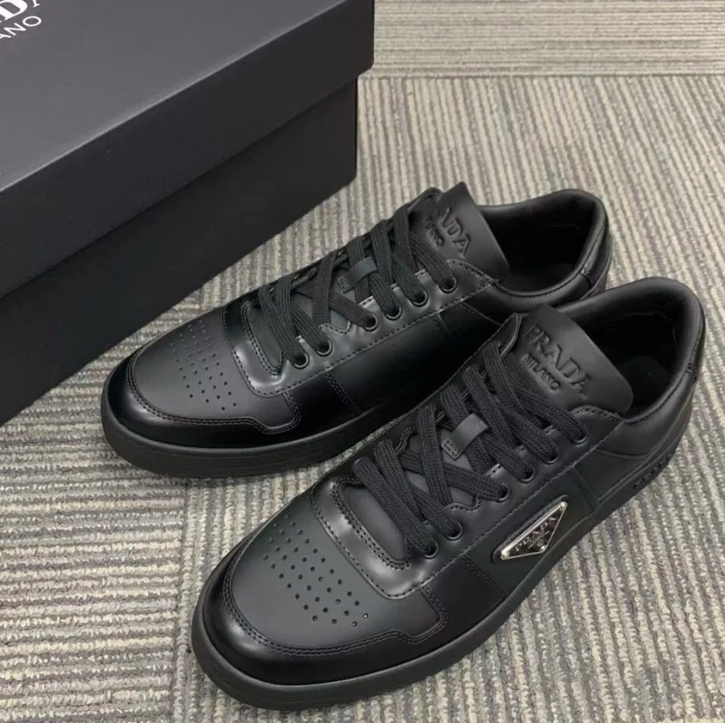 Prada 黑色 男裝 休閒鞋 sneaker