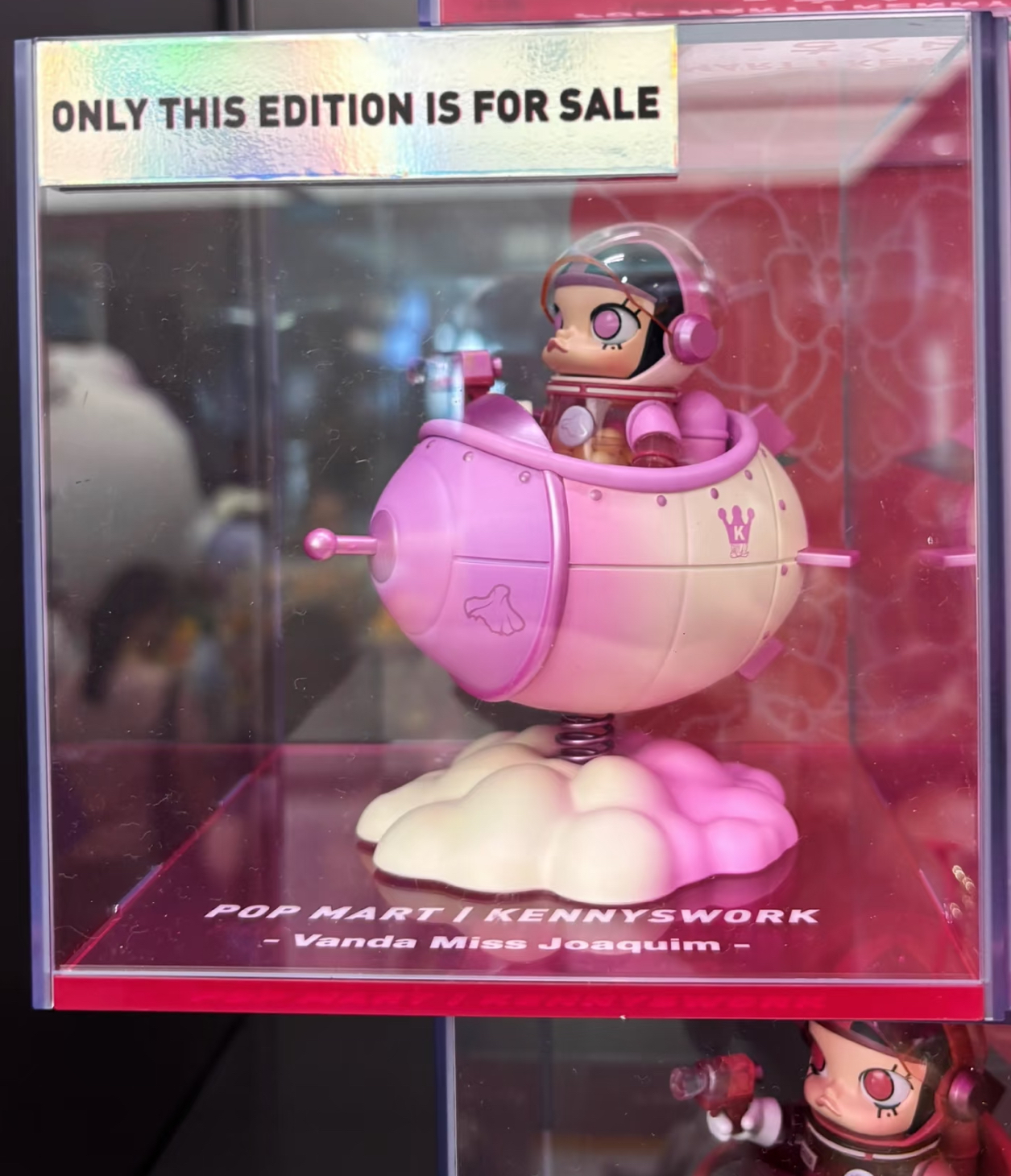 新加坡限定Molly限定手辦擺設