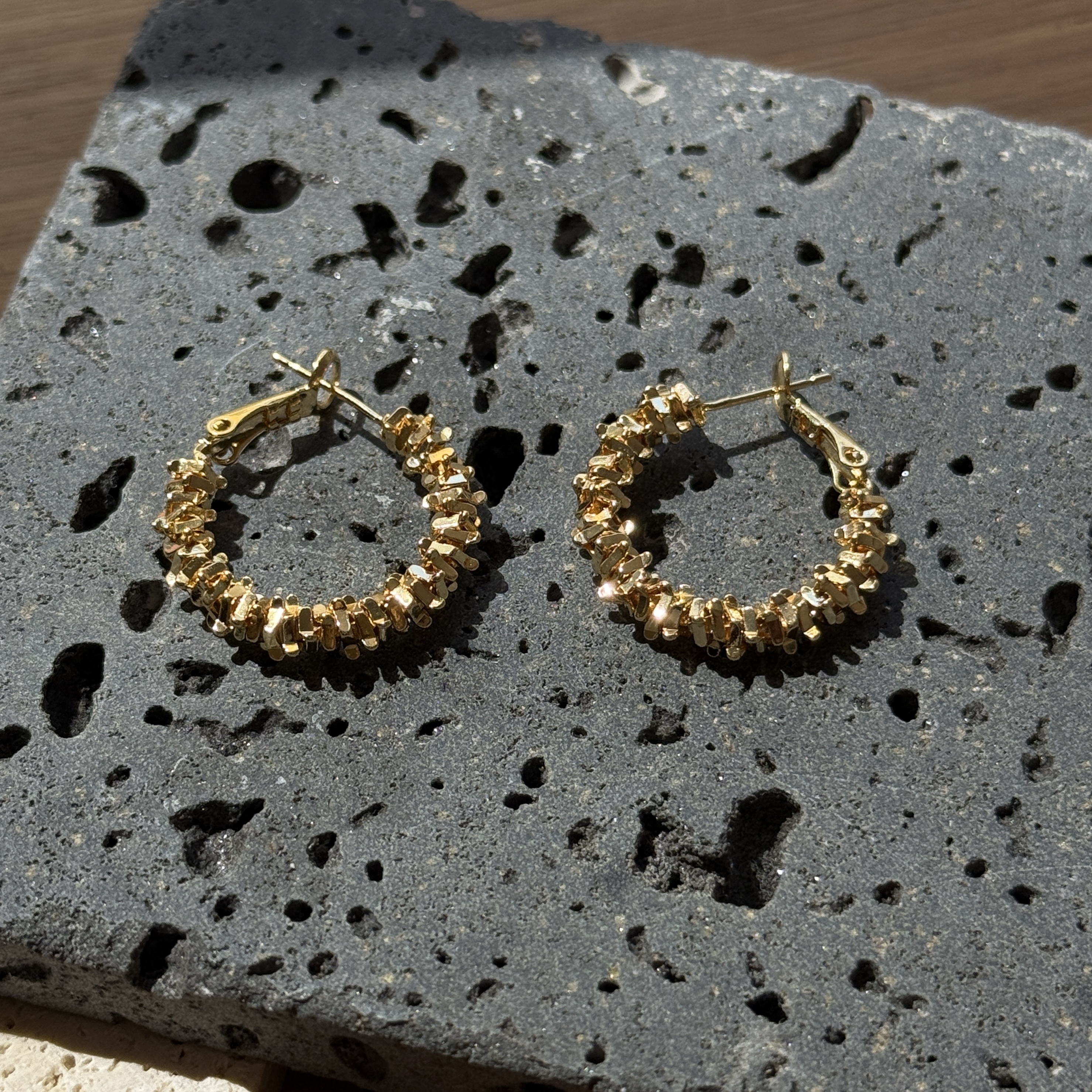 Western Scattered Silver Earring