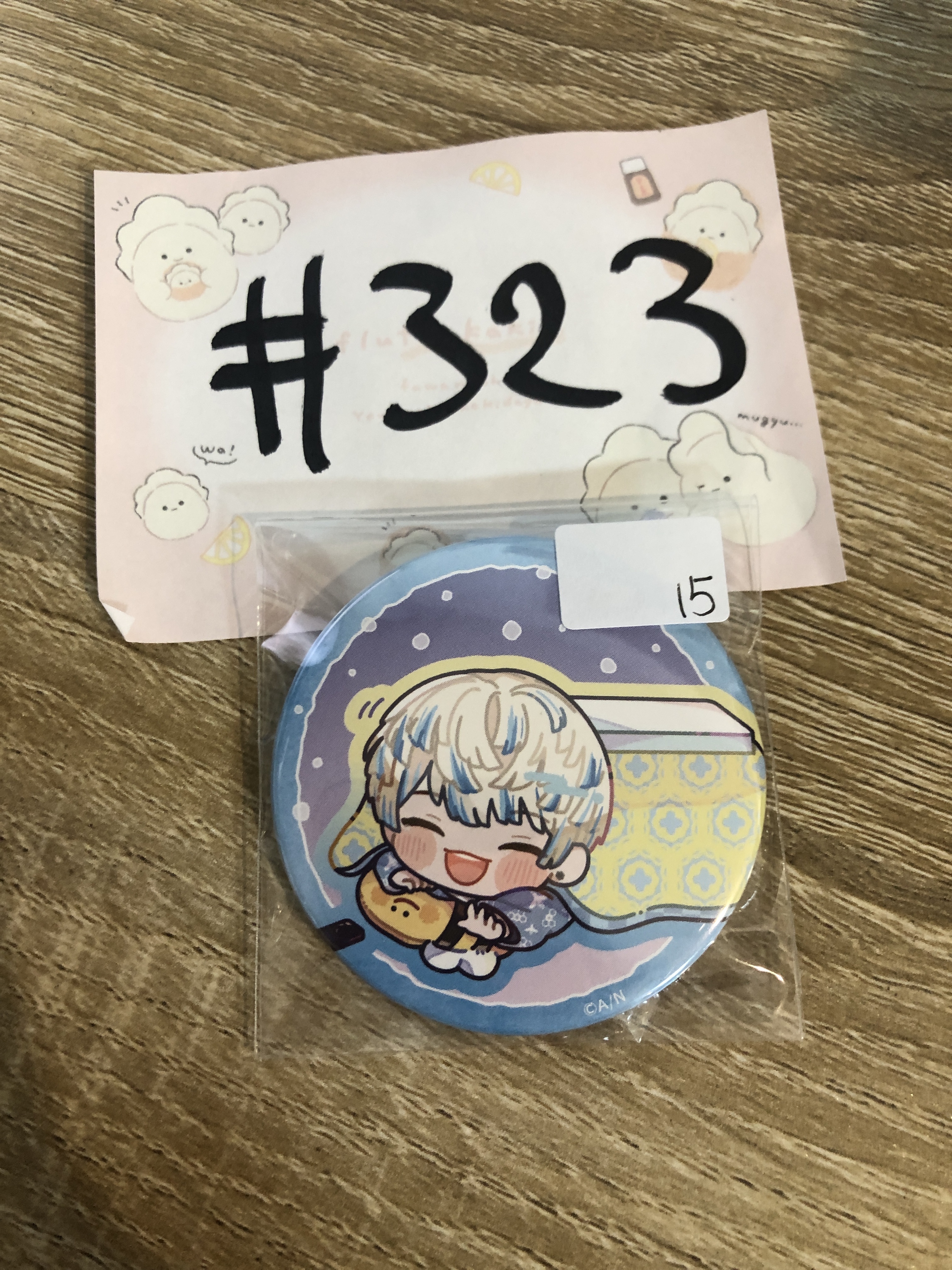 彩虹社 緋八 襟章#323