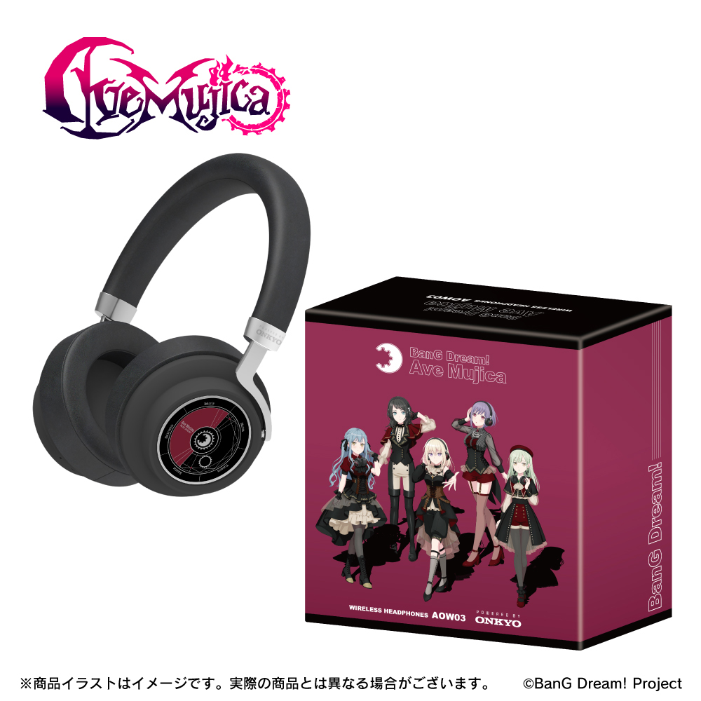 ONKYO DIRECT BanG Dream! Ave Mujica ANIMA AOW03 頭戴式