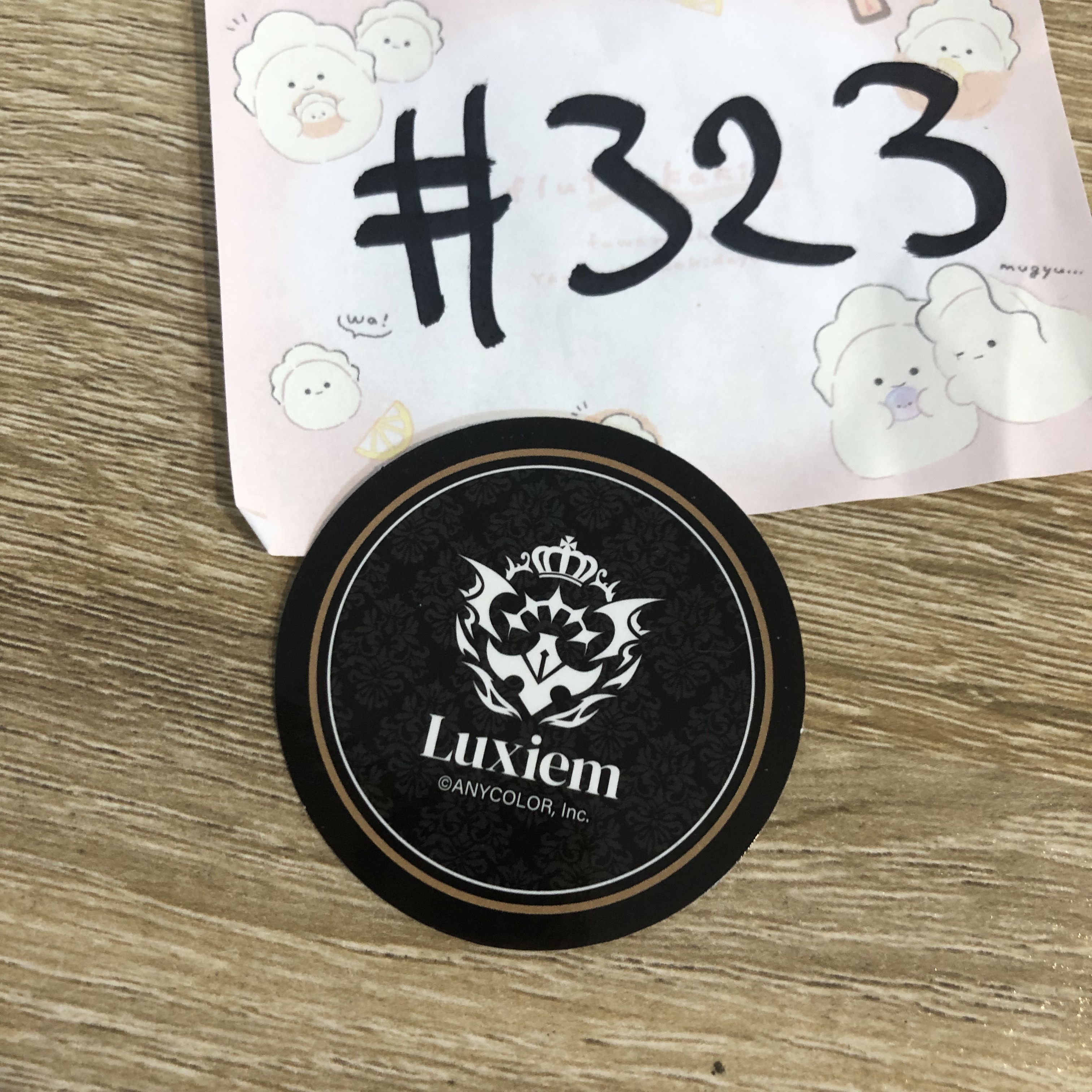 彩虹社 LUXIEM 貼紙#323