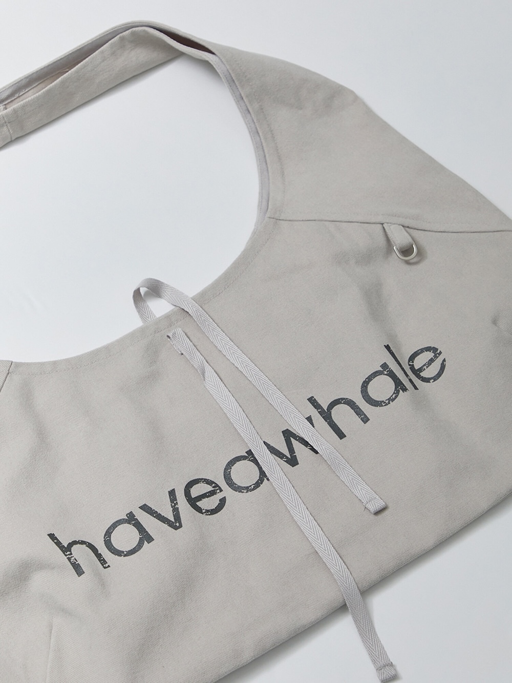 HAVEAWHALE) cotton baguette eco bag (IV)