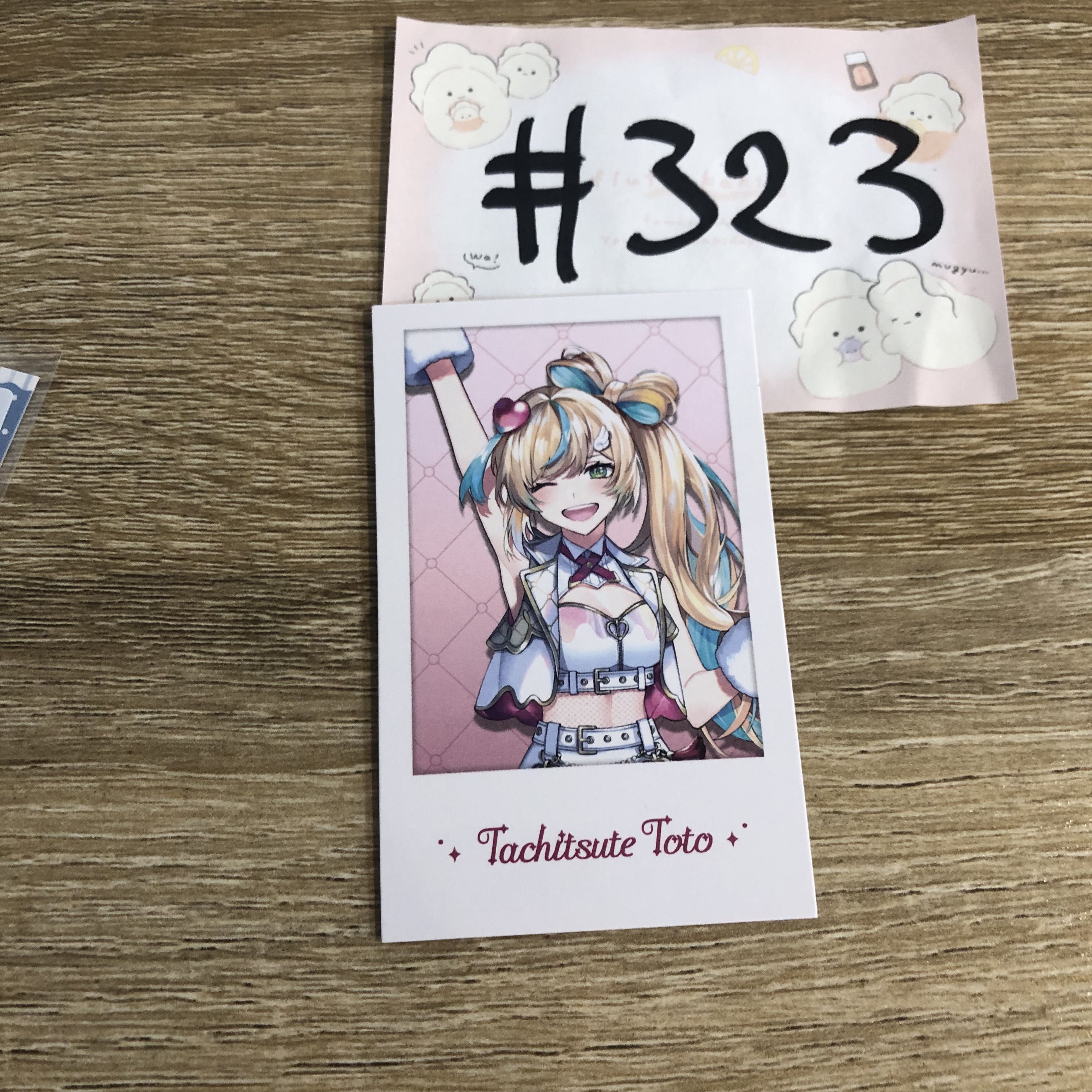 彩虹社 都都 拍立得#323