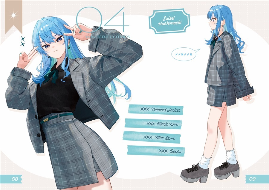 C106「同人代購」「Melonbooks代購」CASUAL　星街すいせいイラスト集4