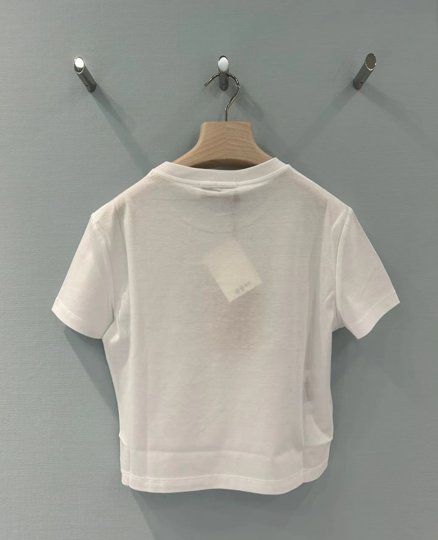 Miu Miu 純白 貼布字母Tee