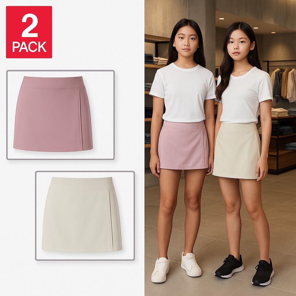 【預購】32 Degrees Youth G081205 中童褲裙（2條裝）