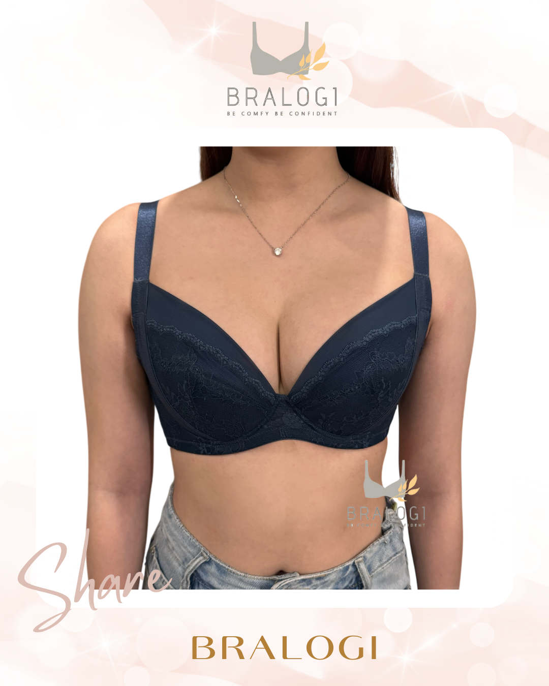 1309 美胸大罩杯月牙提托系列 D-H罩