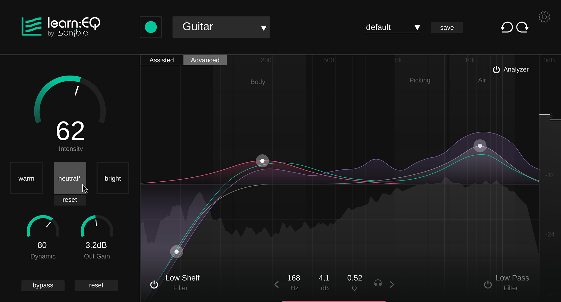 Sonible learn:EQ Plugin (序號下載版)