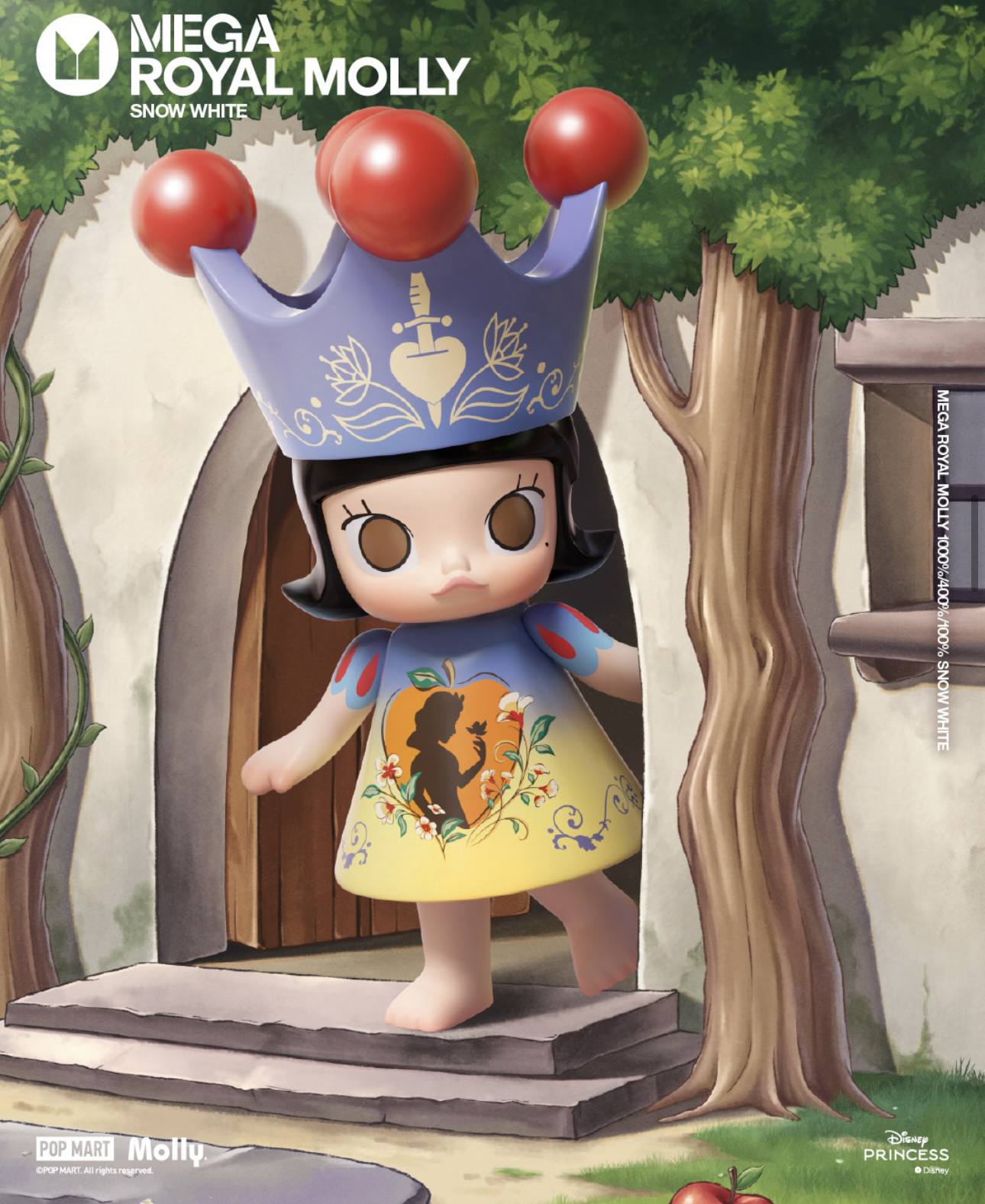 🎏預訂🎏 MEGA ROYAL MOLLY 400% 白雪公主