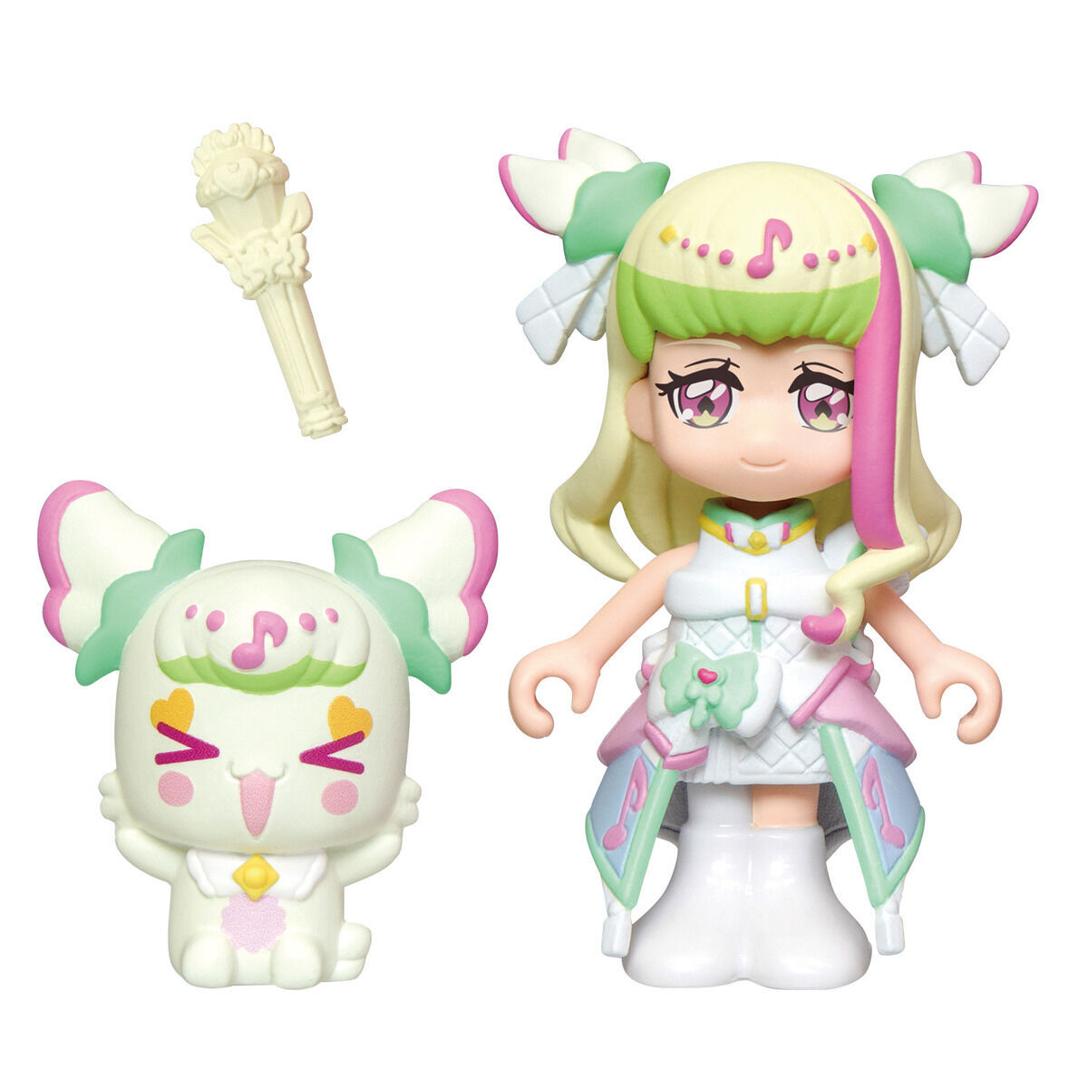 光之美少女偶像與你-變身膠公仔 D (Cure Zukyoon)