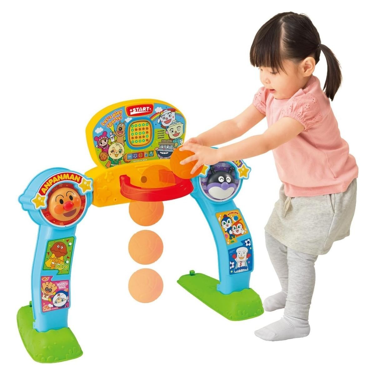 麵包超人燈光和聲音挑戰！ 運動 DX 四合一套裝