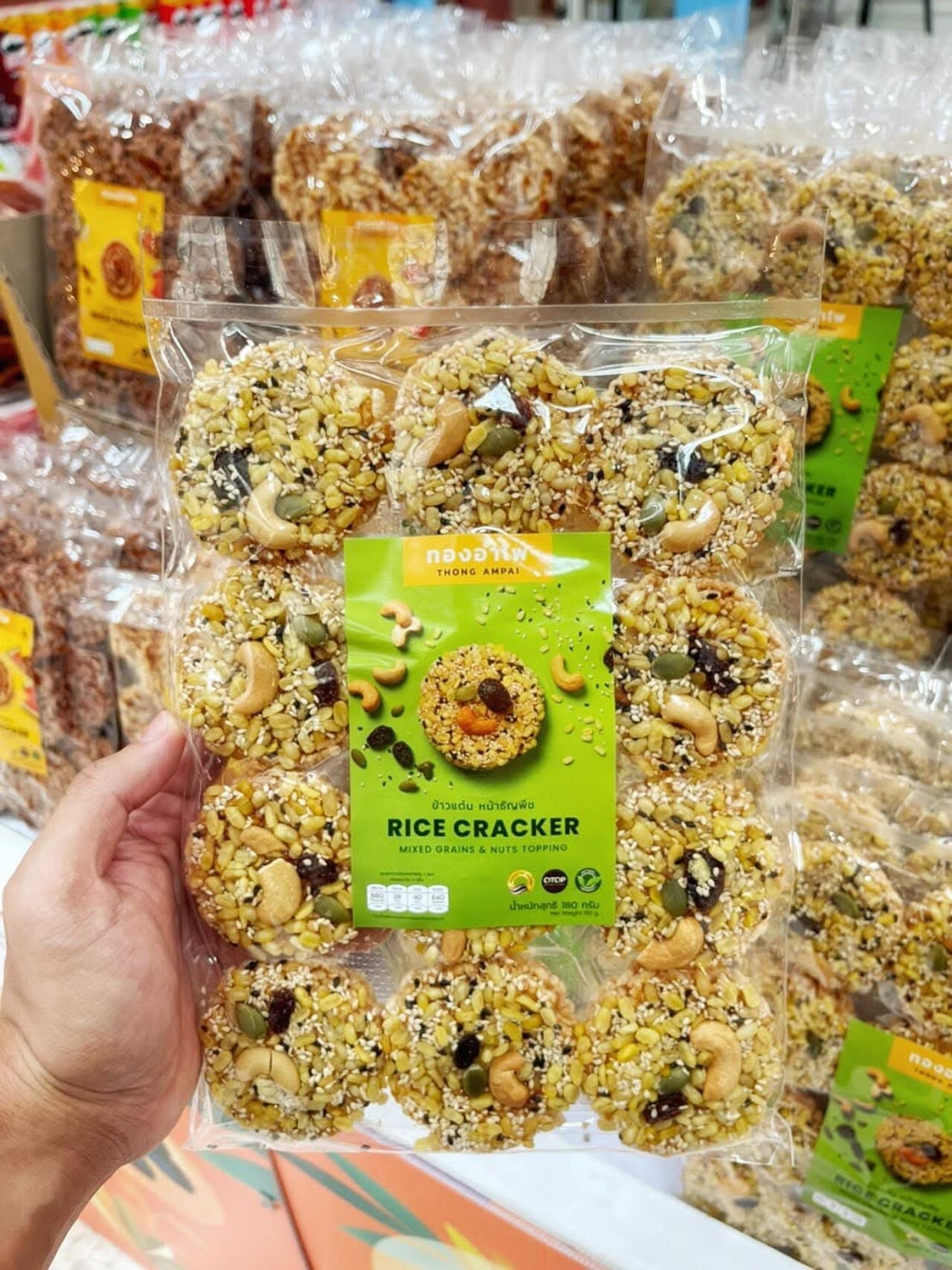 泰國香脆米餅 180g（T8 P266）