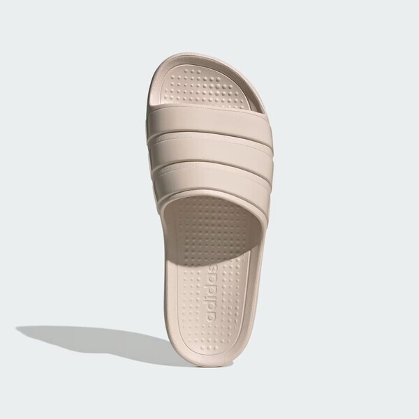 Adidas Adilette Flow JP5684 男女 運動拖鞋 運動 休閒 套穿式 米