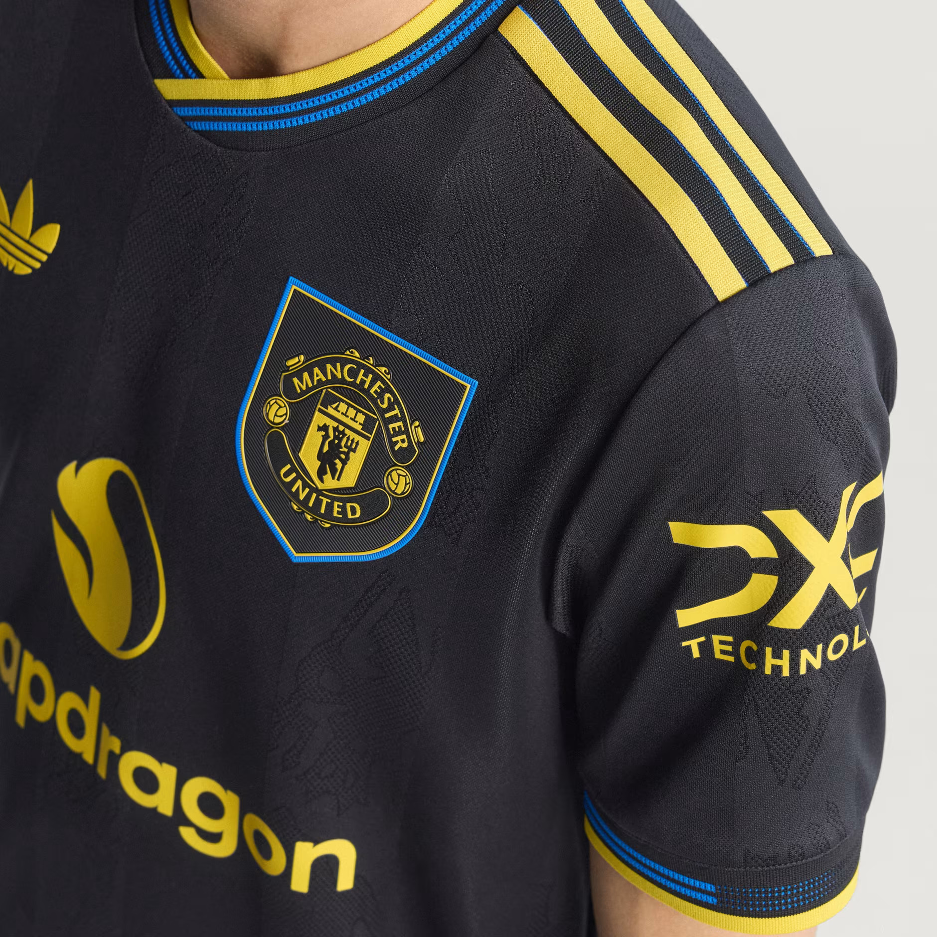 2025 Manchester United Authentic Third Away Shirt with Club Nameset