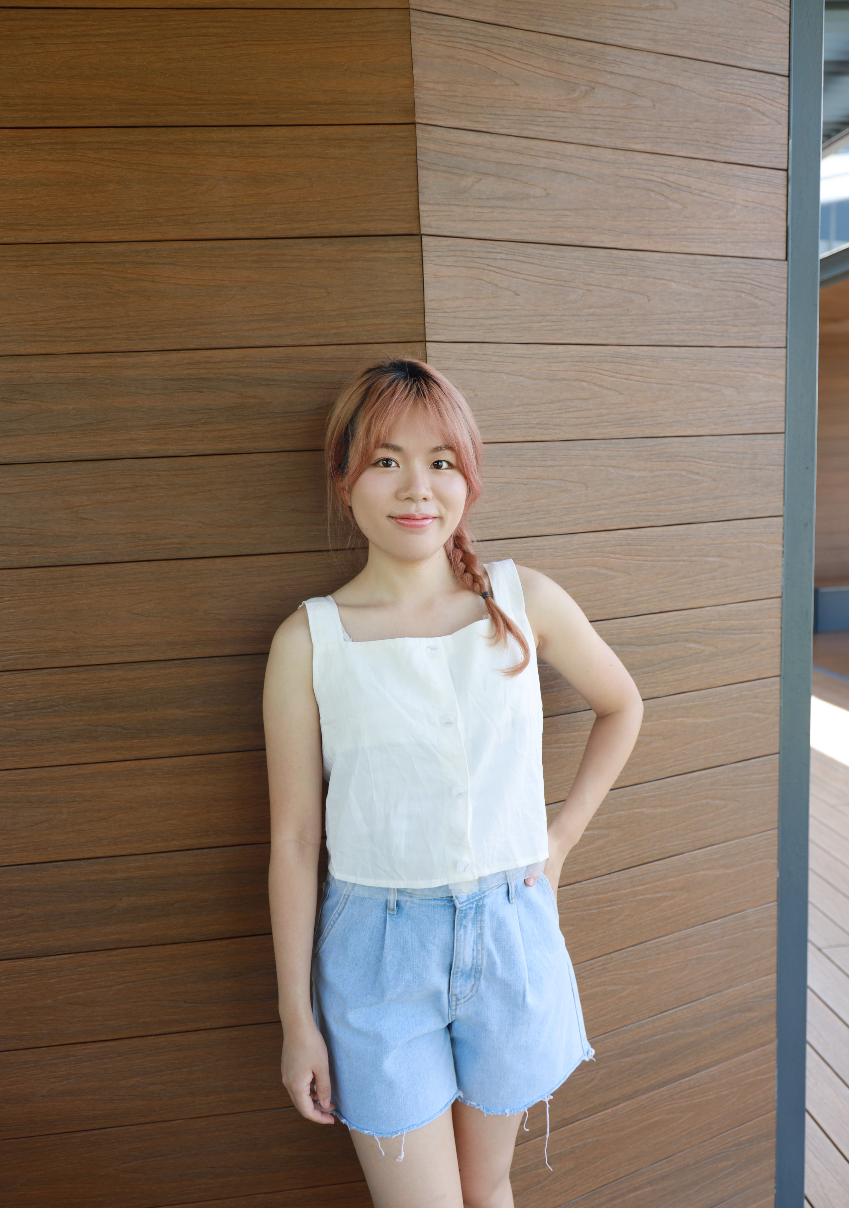 ||VEST96|| 輕盈薄身吊帶紗邊背心