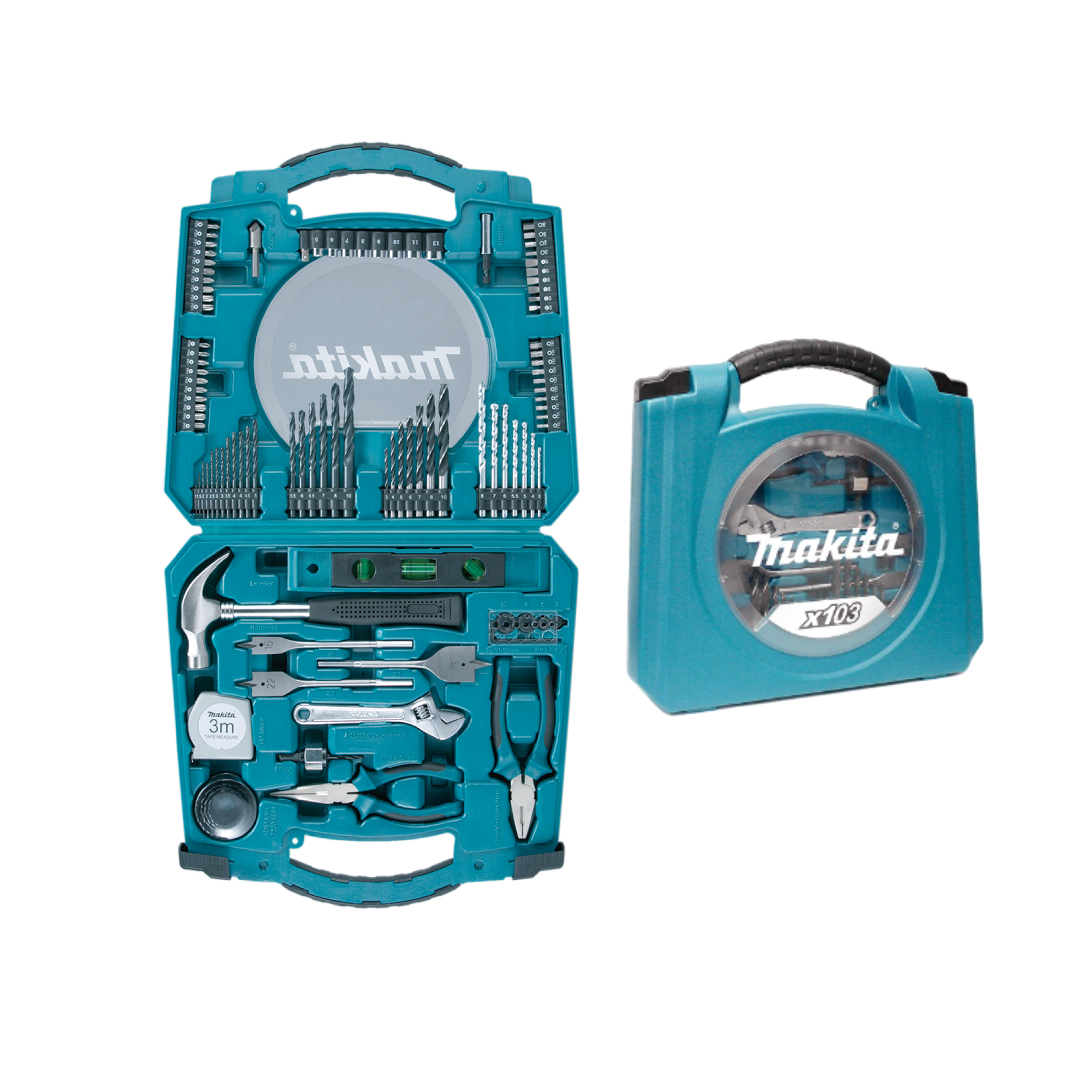"MAKITA"牧田牌 配件+手工具套裝 (103件裝)-[D-53017]