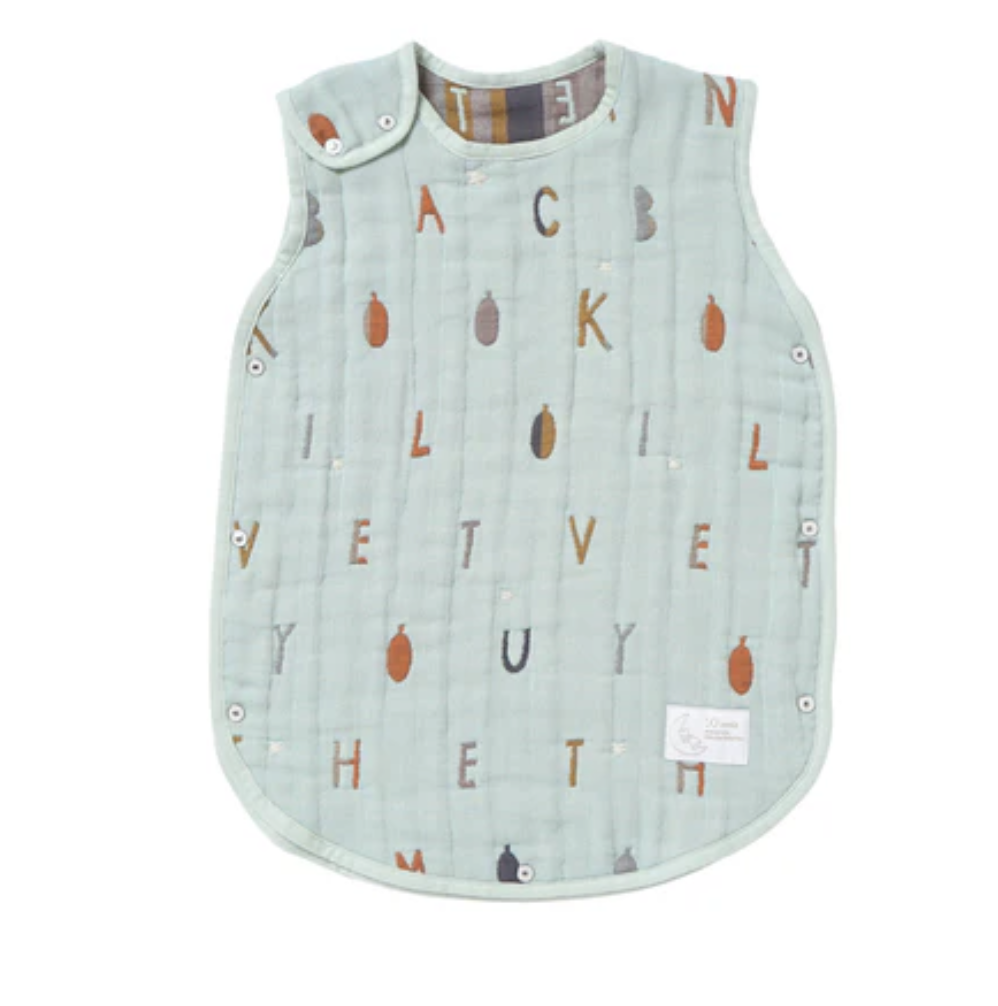 日本製 10mois 六重紗棉質羊毛睡袋