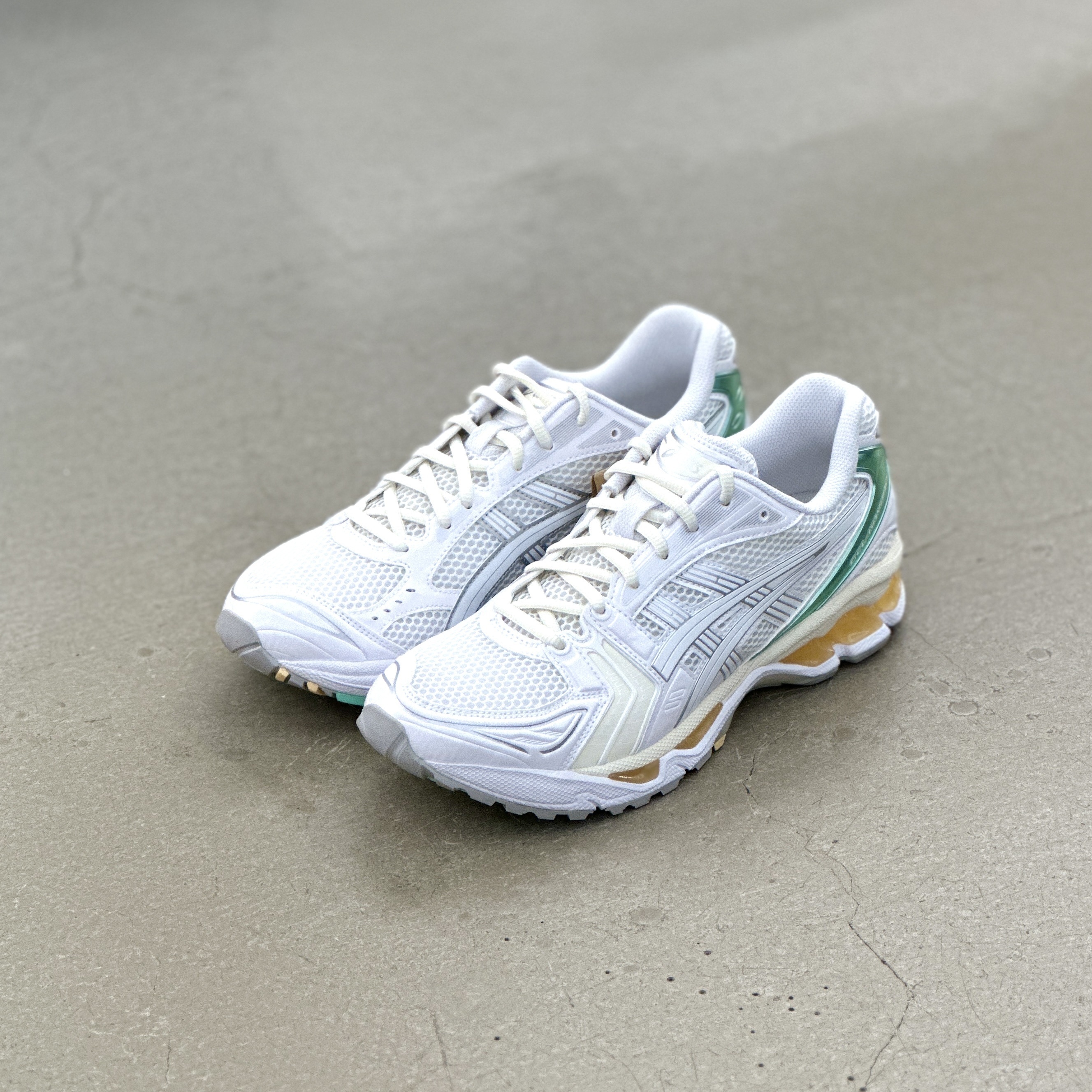 Asics Gel-Kayano 14 White Green Cream l 1203A537-107