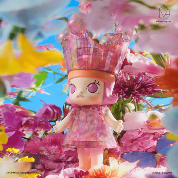  MOLLY　蜷川実花　400%　POPMART POPMART ポップマート MOLLY×蜷川実花 フラワードリーミング