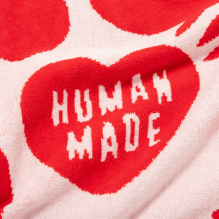 HUMAN MADE Heart Blanket HM27GD152|經典愛心毛毯紅/ 黑 HUMAN MADE Heart Blanket HM27GD152|經典愛心毛毯紅/ 黑