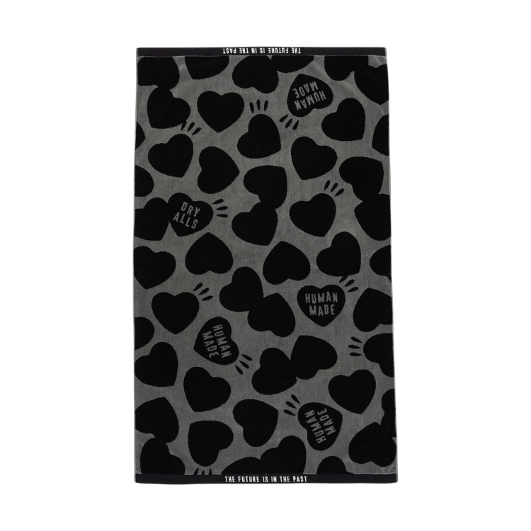 HUMAN MADE Heart Blanket HM27GD152｜經典愛心毛毯紅/ 黑