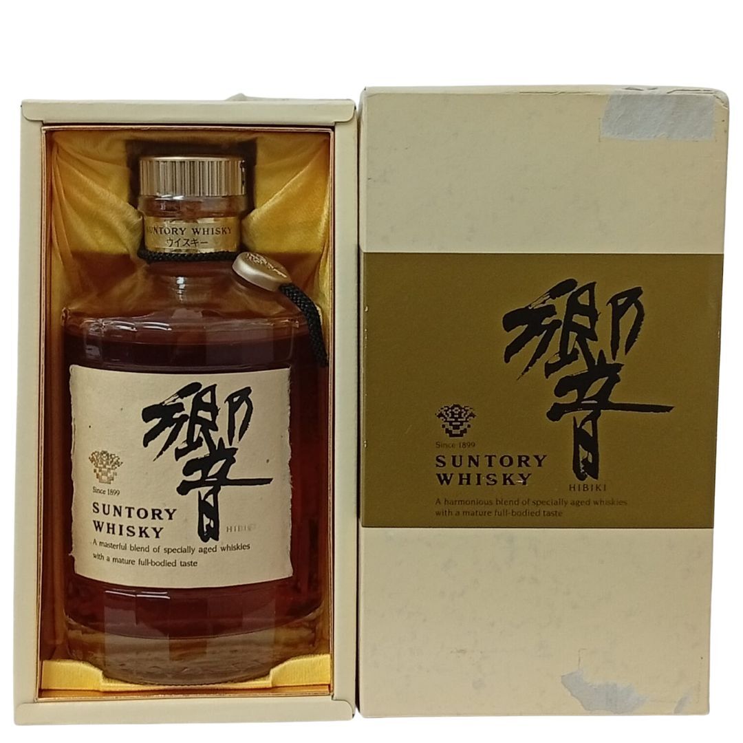 三得利 響HIBIKI 絕版金花 金頭 黑色項鍊 金章 750mL (響17年前身) #6