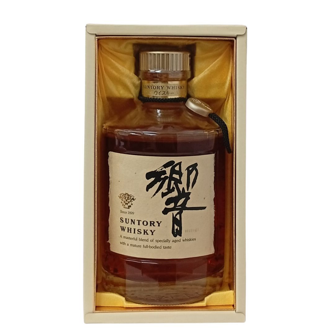 三得利 響HIBIKI 絕版金花 金頭 黑色項鍊 金章 750mL (響17年前身) #6