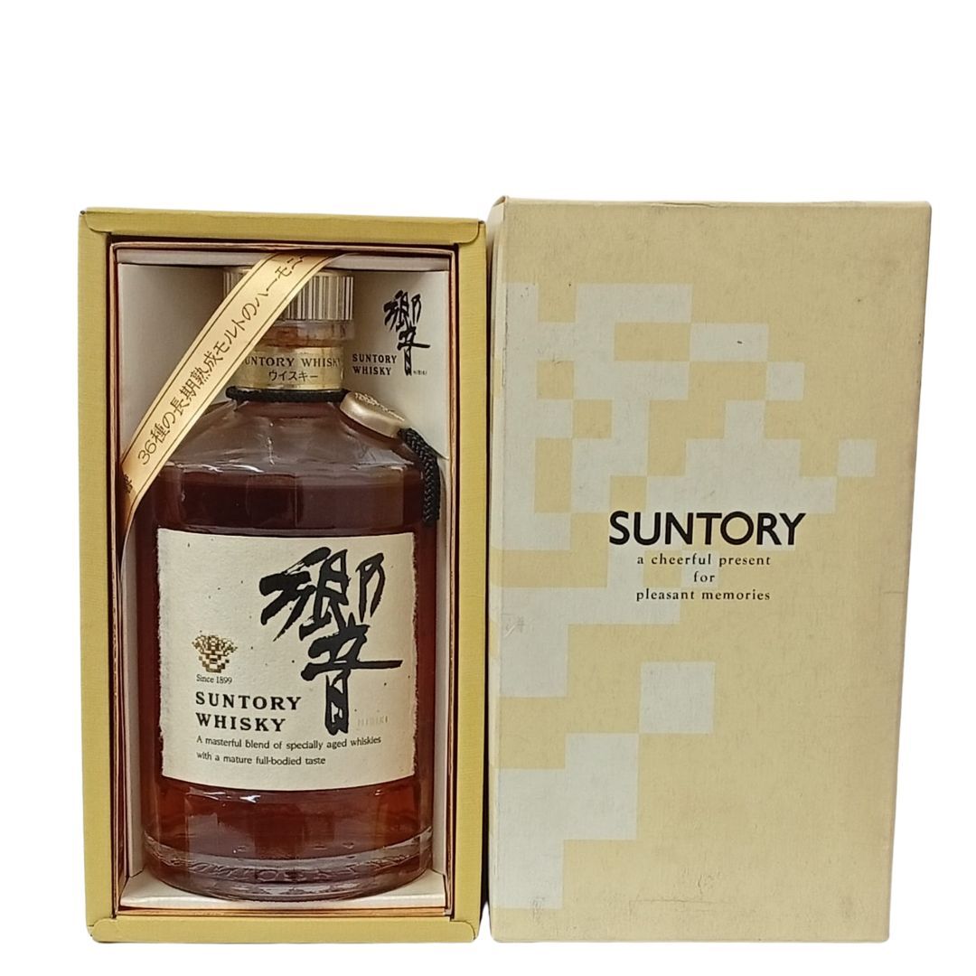 三得利 響HIBIKI 絕版金花 金頭 黑色項鍊 金章 700mL (響17年前身) #7