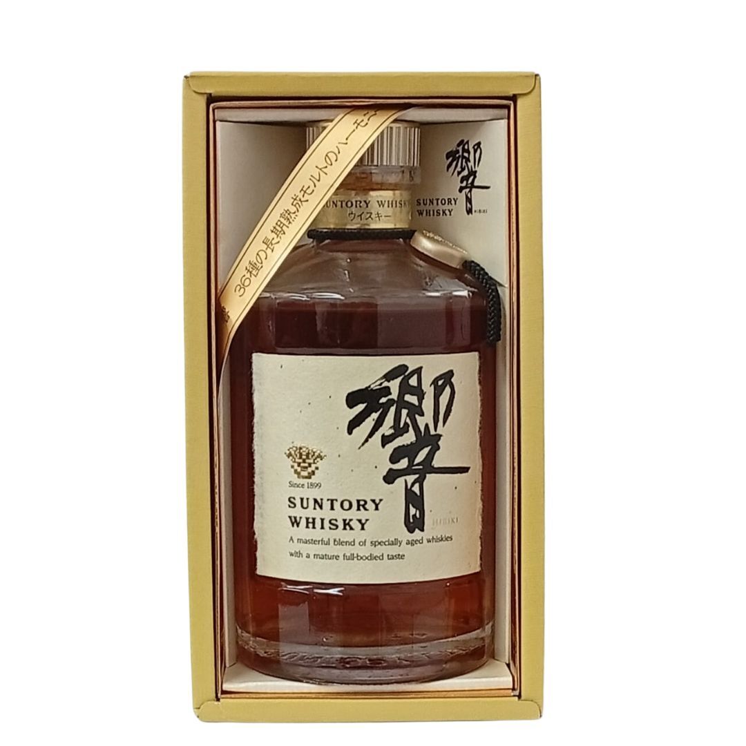 三得利 響HIBIKI 絕版金花 金頭 黑色項鍊 金章 700mL (響17年前身) #7