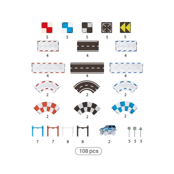 MNTL 磁力拓荒者 MAG Car Pioneer EX(賽車款)