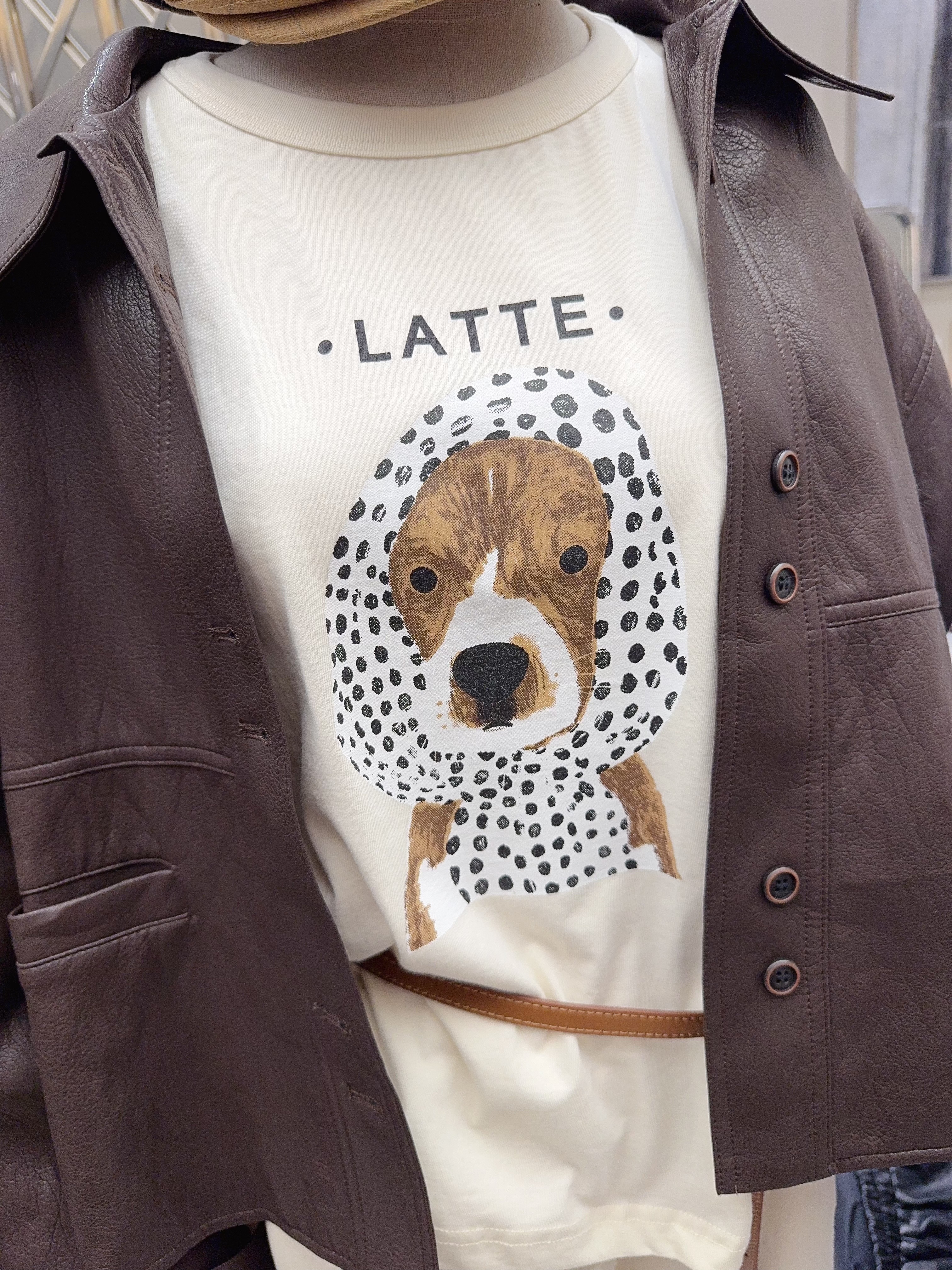 韓國KKAM狗狗圖 tee ~ 102AA