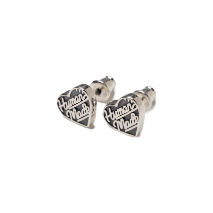 新作　humanmade HEART SILVER EARRING 即完売 Human Made - HEART SILVER EARRING | HBX - Globally Curated