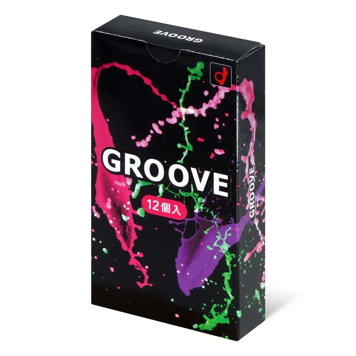 岡本 GROOVE 加潤貼身 12片裝 乳膠安全套 - Waddy Store