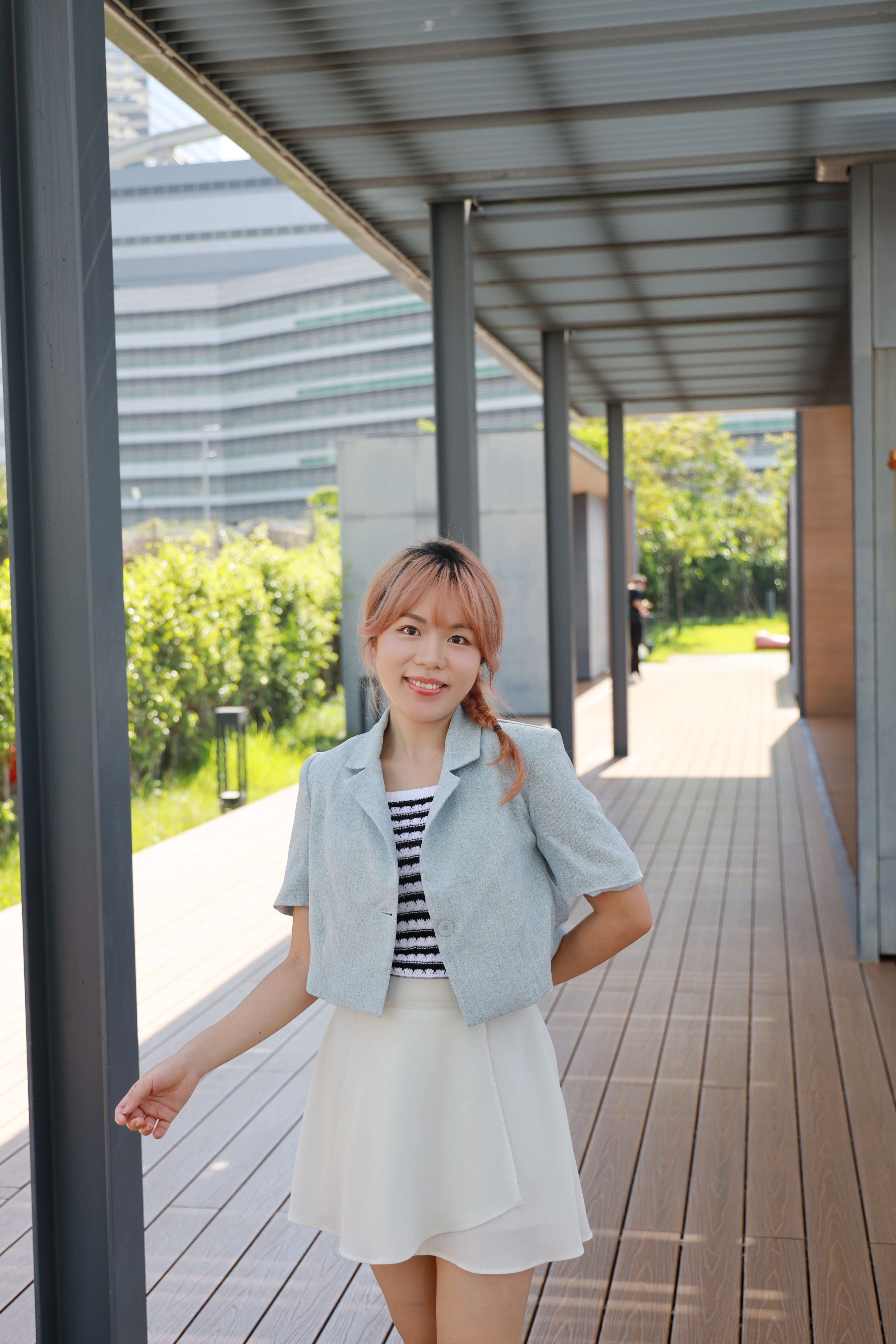 ||CA186|| TWEED高貴短身外套