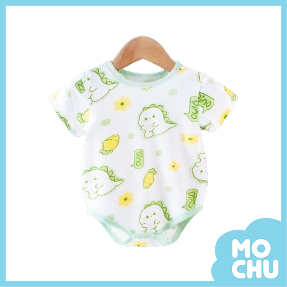 多樂恐龍薄款短袖包屁衣