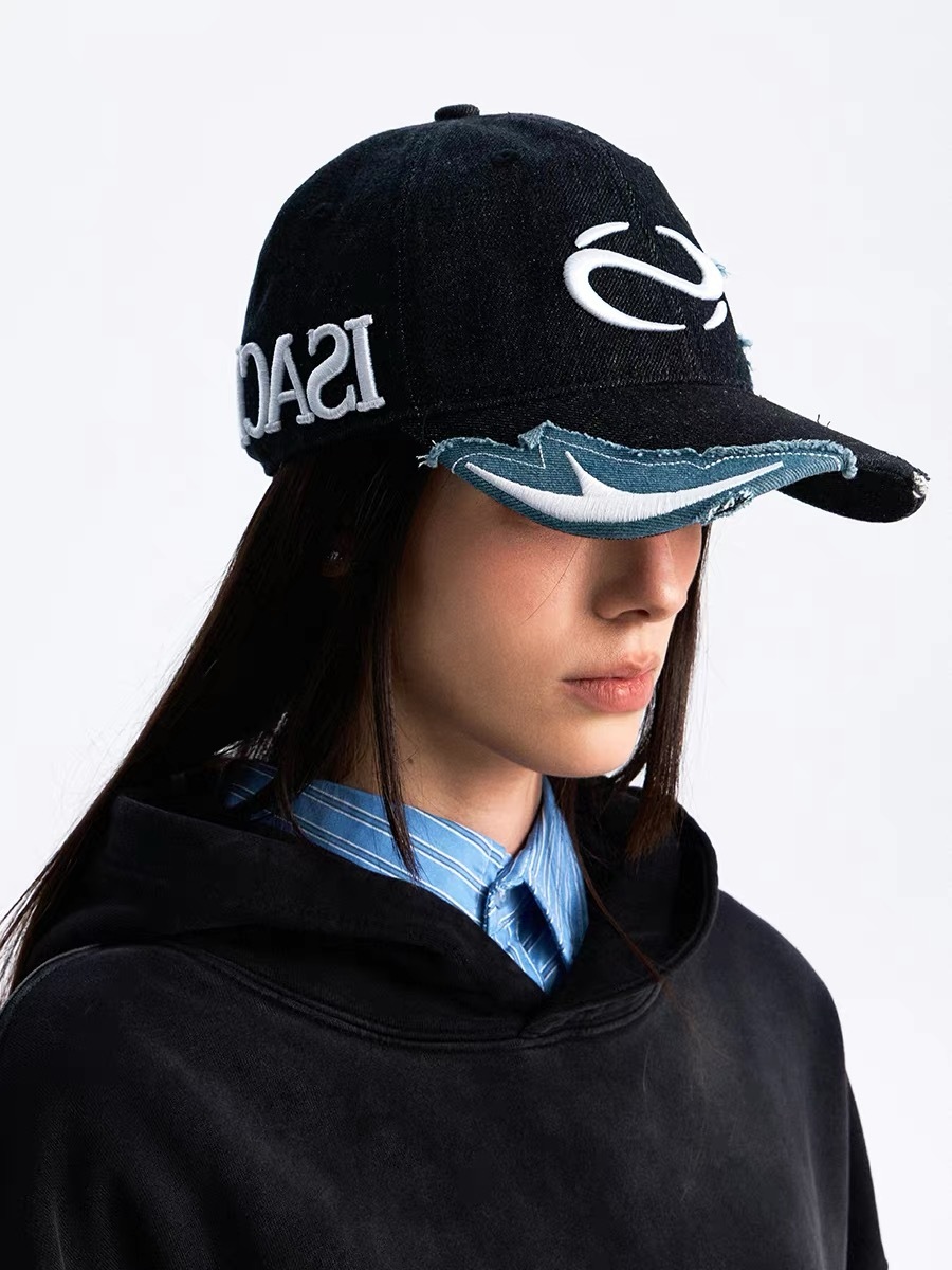 8LOME Denim Patchwork Baseball Cap 棒球帽