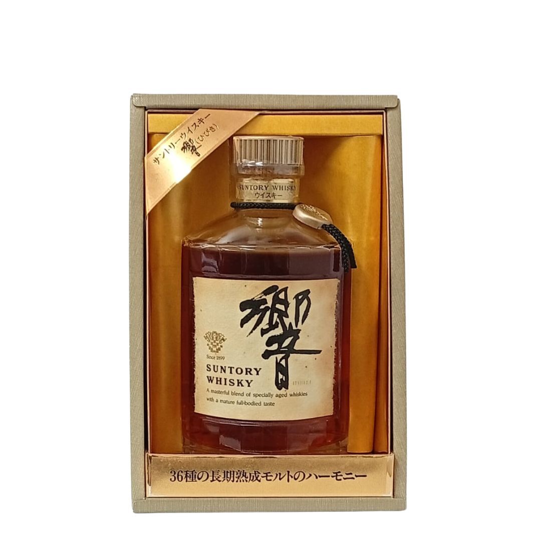 三得利響HIBIKI 絕版金花水晶頭黑色項鍊金章700mL (響17年前身) #10