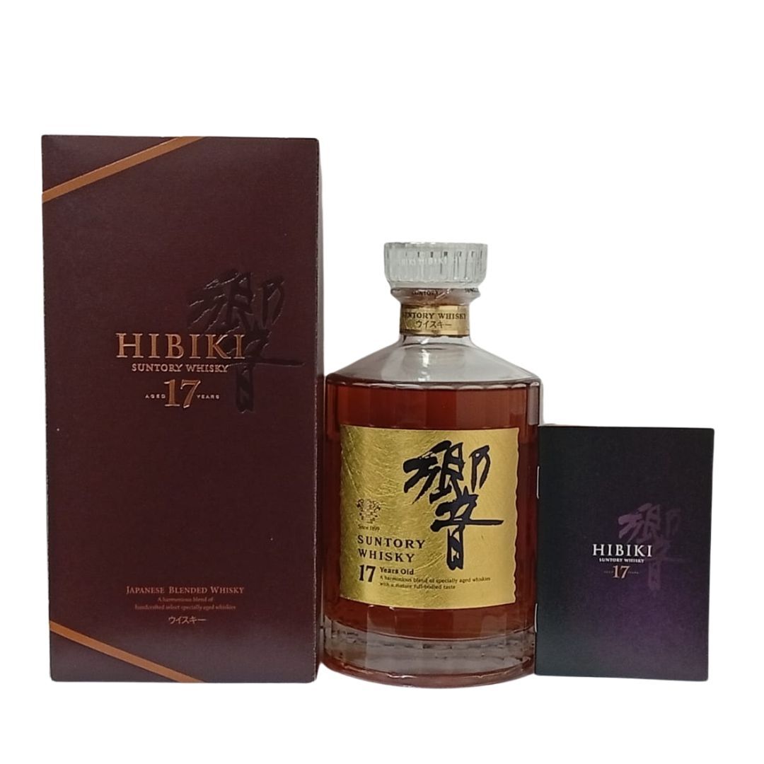 三得利 響HIBIKI 17年 舊版 水晶頭 金標750mL #18