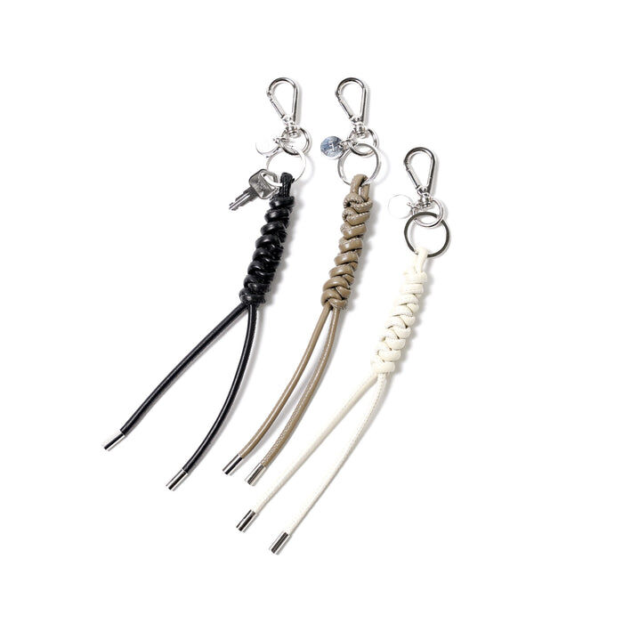 『代購+現貨商品』2025AW ITTI CRISTY SNAKEKNOT CHARM / STCOW 皮革 / CRACK 裂紋 日本製 鑰匙圈 皮繩 墜飾 現貨 GOODS-063